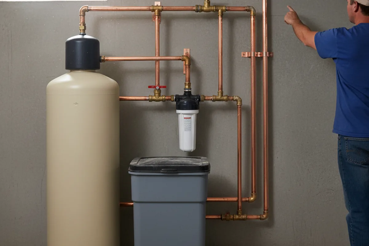 Whole-house water treatment system installed in Justin